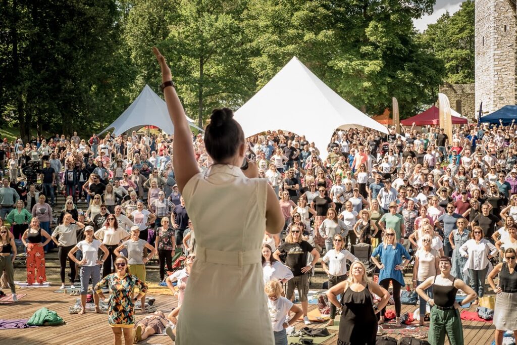 Maria Baydar Enesearengufestivalil Foto Ilona Adamson (2023)